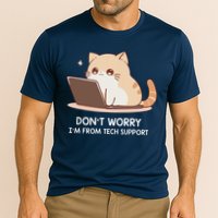 Cat DonT Worry IM From Tech Support Performance Shirt