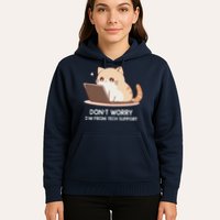 Cat DonT Worry IM From Tech Support Hoodie