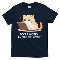 Cat DonT Worry IM From Tech Support T-Shirt