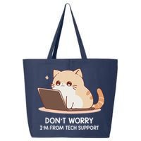 Cat DonT Worry IM From Tech Support 25L Jumbo Tote