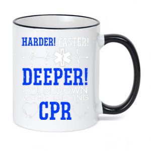 Calm Down WeRe Talking Cpr 11oz Black Color Changing Mug