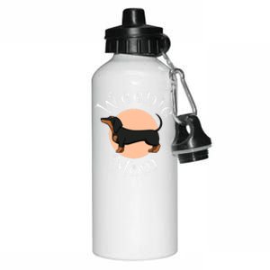 Cute Dachshund Weenie Mom Dog Great Gift Aluminum Water Bottle