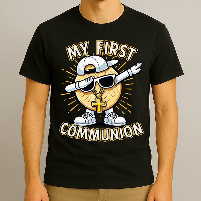Communion Dabbing Wafer Funny 1st Communion T-Shirt