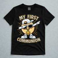 Communion Dabbing Wafer Funny 1st Communion T-Shirt