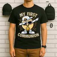 Communion Dabbing Wafer Funny 1st Communion T-Shirt
