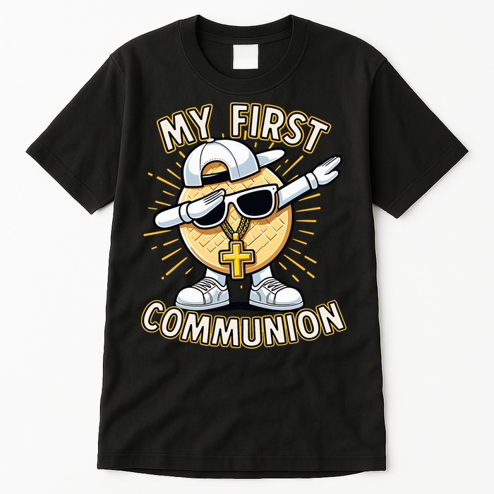 Communion Dabbing Wafer Funny 1st Communion Tall T-Shirt