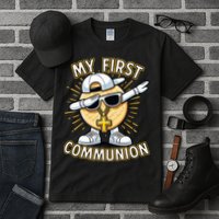 Communion Dabbing Wafer Funny 1st Communion Tall T-Shirt