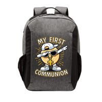 Communion Dabbing Wafer Funny 1st Communion Vector Backpack