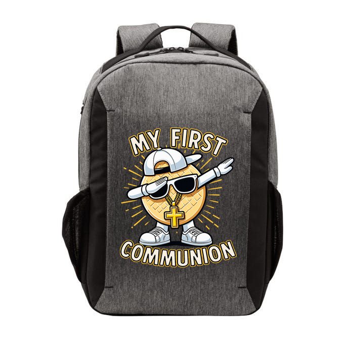 Communion Dabbing Wafer Funny 1st Communion Vector Backpack