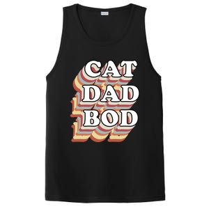 Cat Dad Workout Fitness Gym Funny Gift For Cat Dads Cat Dad Bod Gift PosiCharge Competitor Tank