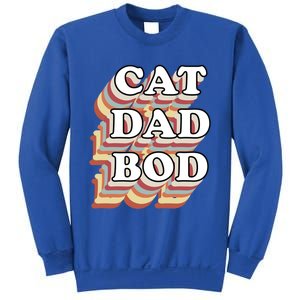 Cat Dad Workout Fitness Gym Funny Gift For Cat Dads Cat Dad Bod Gift Sweatshirt