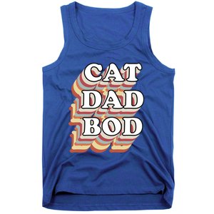 Cat Dad Workout Fitness Gym Funny Gift For Cat Dads Cat Dad Bod Gift Tank Top