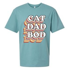 Cat Dad Workout Fitness Gym Funny Gift For Cat Dads Cat Dad Bod Gift Sueded Cloud Jersey T-Shirt