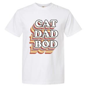 Cat Dad Workout Fitness Gym Funny Gift For Cat Dads Cat Dad Bod Gift Garment-Dyed Heavyweight T-Shirt