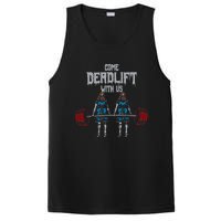 Come Deadlift With Us Weightlifting Bodybuilding Gym Fitness PosiCharge Competitor Tank