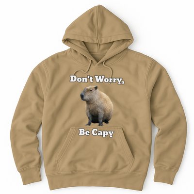 Capybara DonT Worry Be Capy Hoodie