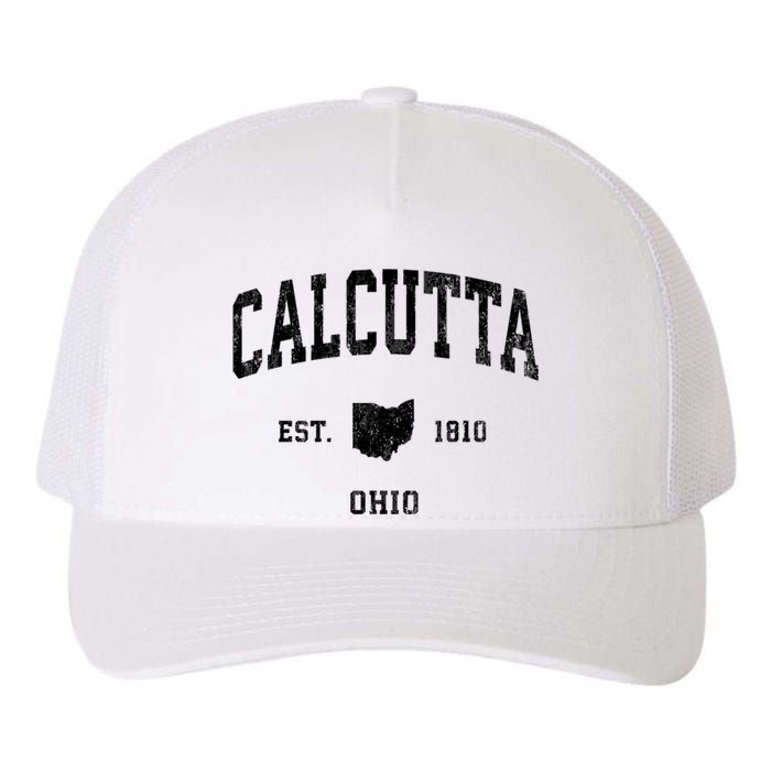 Calcutta Est 1810 Ohio Oh Vintage Established Athletic Sports Design Yupoong Adult 5-Panel Trucker Hat