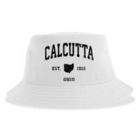 Calcutta Est 1810 Ohio Oh Vintage Established Athletic Sports Design Sustainable Bucket Hat