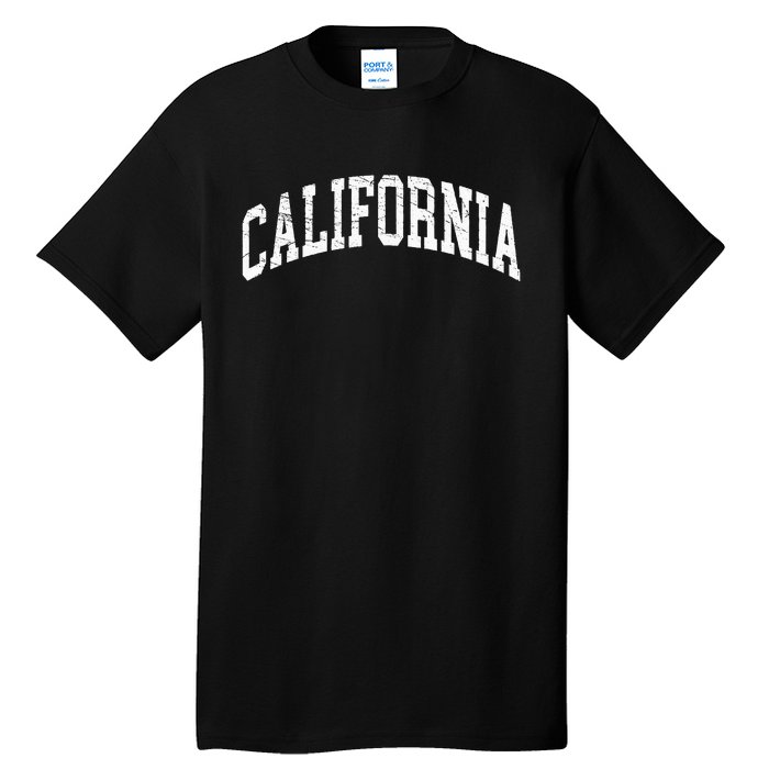 California Est 1850 Distressed Worn Design Classic Tall T-Shirt