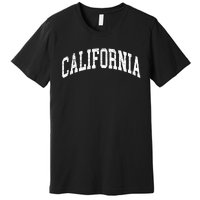 California Est 1850 Distressed Worn Design Classic Premium T-Shirt