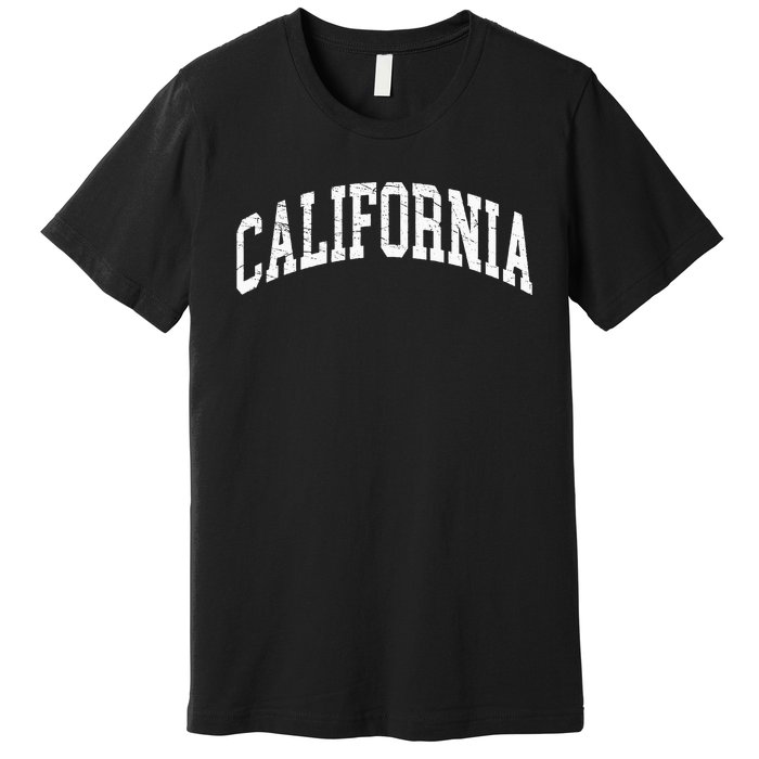 California Est 1850 Distressed Worn Design Classic Premium T-Shirt