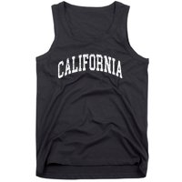 California Est 1850 Distressed Worn Design Classic Tank Top