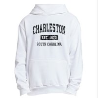 Charleston Est 1670 South Carolina Sc Vintage Established Sports Urban Pullover Hoodie