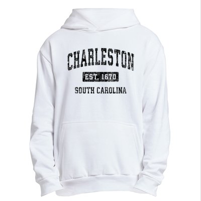 Charleston Est 1670 South Carolina Sc Vintage Established Sports Urban Pullover Hoodie