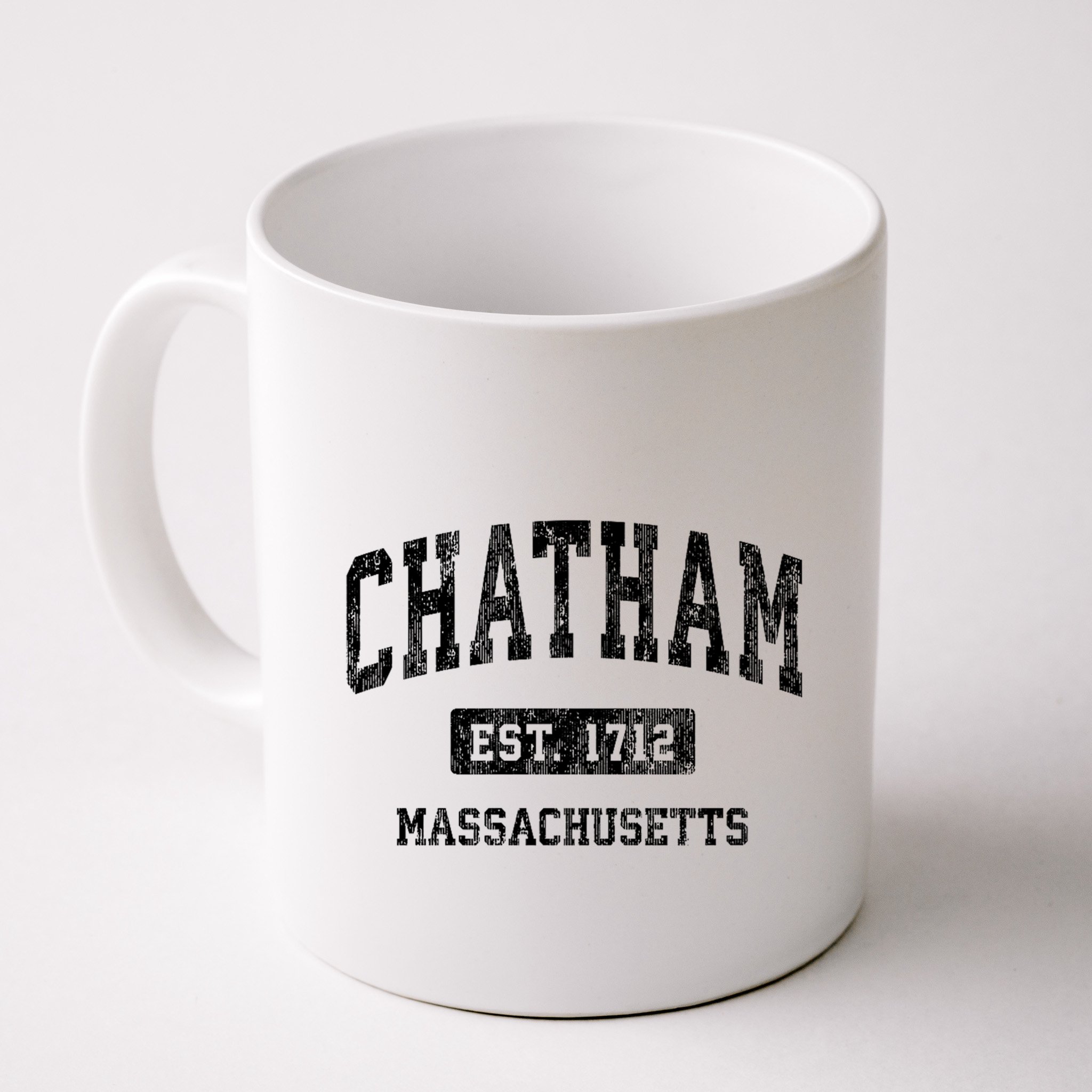 Chatham Est 1712 Massachusetts Ma Vintage Established Athletic Sports Design Mug