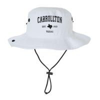 Carrollton Est 1913 Texas Tx Vintage Athletic Sports Design Legacy Cool Fit Booney Bucket Hat