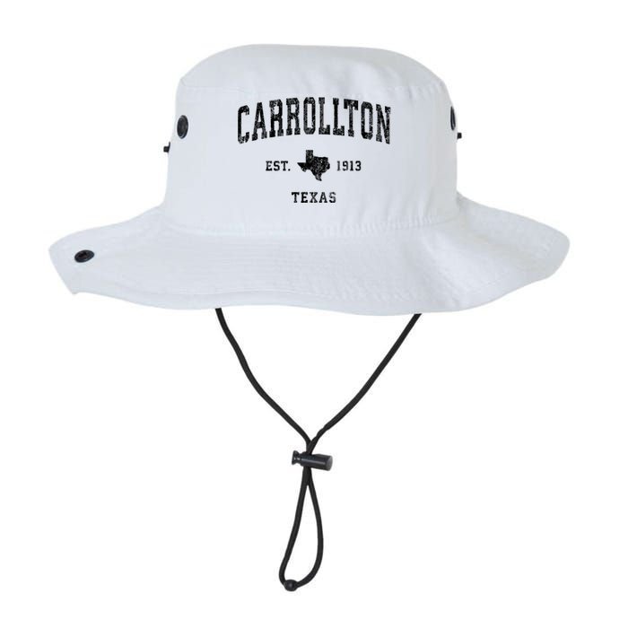 Carrollton Est 1913 Texas Tx Vintage Athletic Sports Design Legacy Cool Fit Booney Bucket Hat