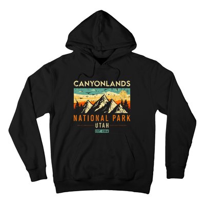 Canyonlands Est. 1964 Vintage Retro Utah National Park Hoodie