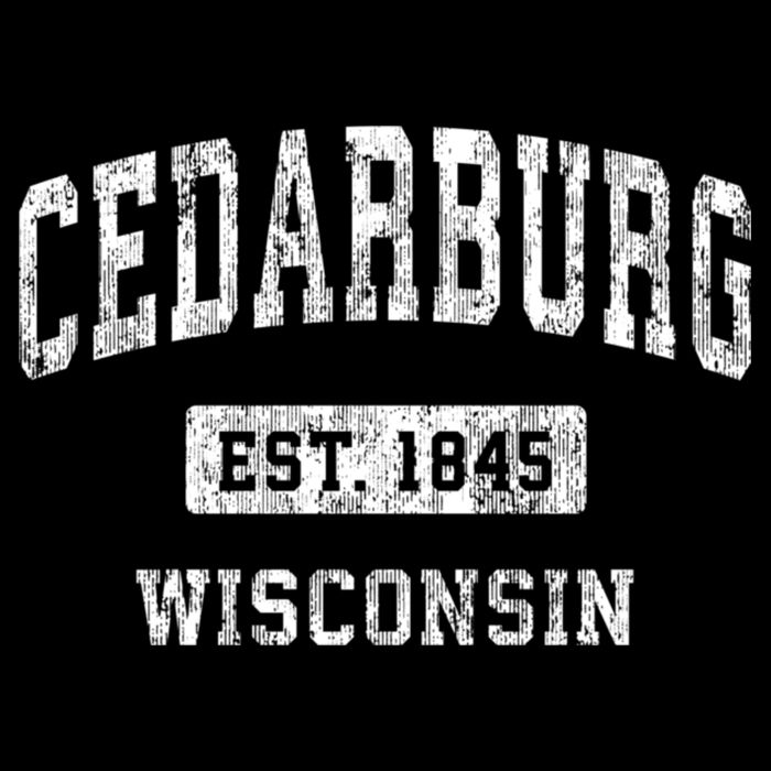 Cedarburg Est 1845 Wisconsin Wi Vintage Sports Established Design Button