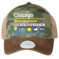 Chicago Erratic 5 Day Weather Forecast Legacy Tie Dye Trucker Hat