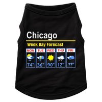 Chicago Erratic 5 Day Weather Forecast Doggie Tank