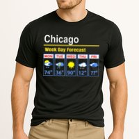Chicago Erratic 5 Day Weather Forecast Performance Shirt