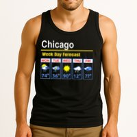 Chicago Erratic 5 Day Weather Forecast Tank Top
