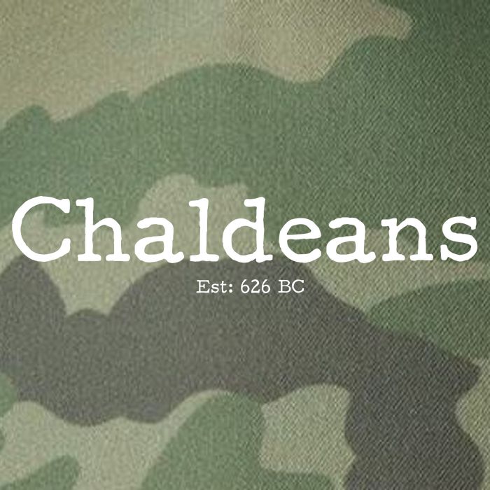 Chaldeans Established 626 BC Legacy Tie Dye Trucker Hat