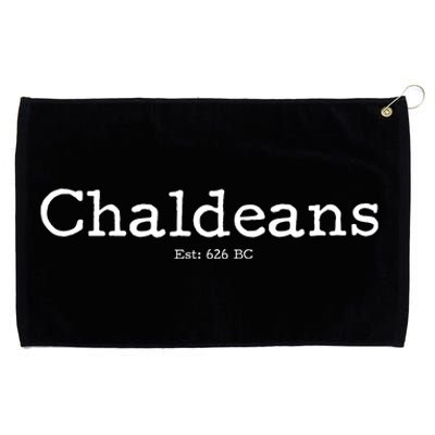 Chaldeans Established 626 BC Grommeted Golf Towel