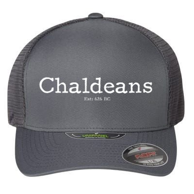 Chaldeans Established 626 BC Flexfit Unipanel Trucker Cap