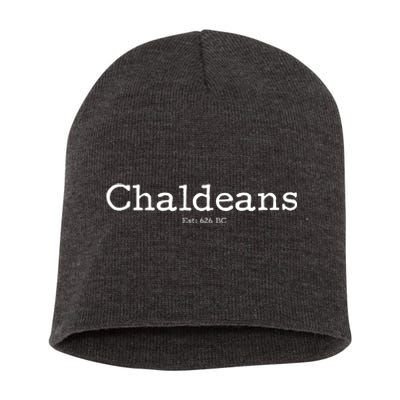 Chaldeans Established 626 BC Short Acrylic Beanie