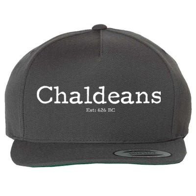 Chaldeans Established 626 BC Wool Snapback Cap