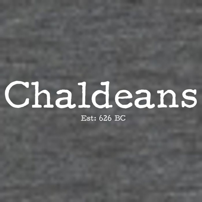 Chaldeans Established 626 BC Wool Snapback Cap