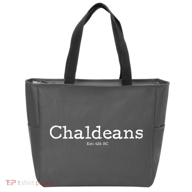 Chaldeans Established 626 BC Zip Tote Bag