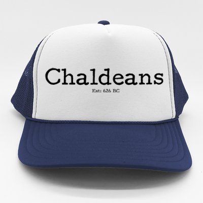 Chaldeans Established 626 BC Trucker Hat