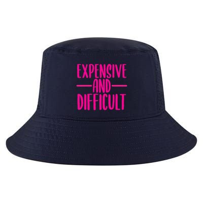 Cute Expensive And Difficult Funny Womens Teens Bougee Cool Comfort Performance Bucket Hat