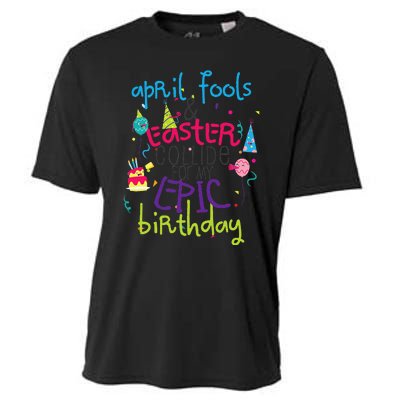 Cute Easter April Fools Birthday Gift Cooling Performance Crew T-Shirt