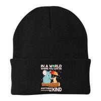 Cute Elephant And Corgi Be Kind Beanie