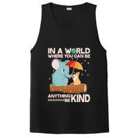 Cute Elephant And Corgi Be Kind PosiCharge Competitor Tank