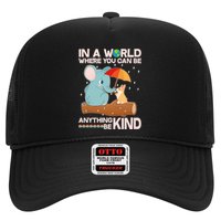 Cute Elephant And Corgi Be Kind Hat